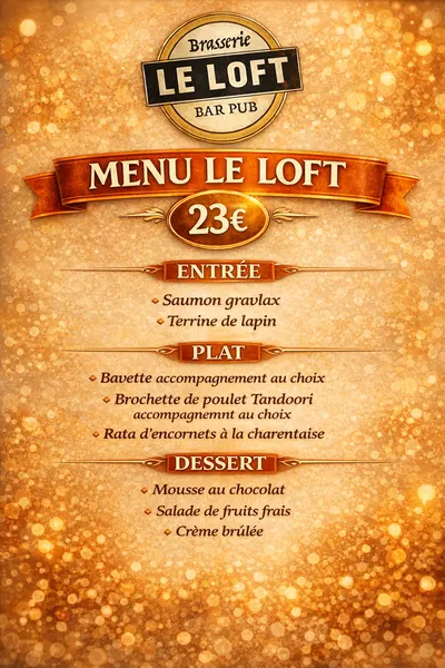 Déguster – Le Loft, brasserie à La Rochelle